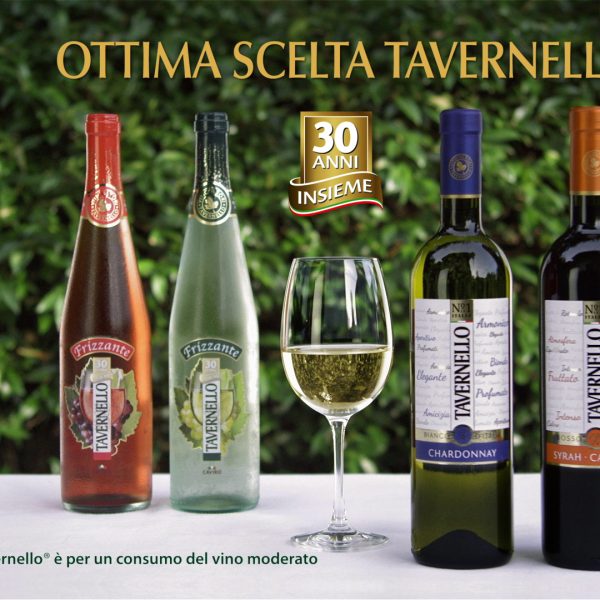 TAVERNELLO FESTEGGIA 30 ANNI CON DUE NOVITA’: CHARDONNAY E SYRAH CABERNET