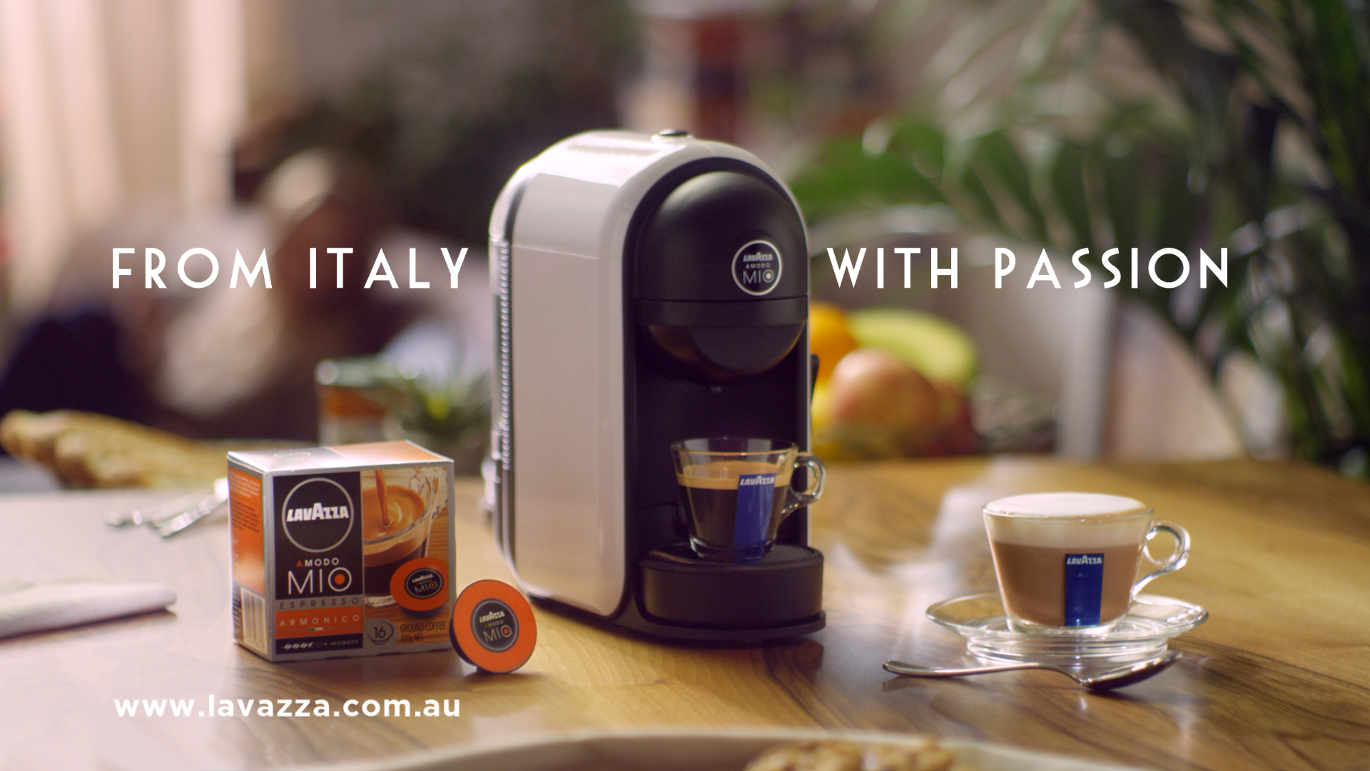 LAVAZZA TAKES ITS PASSION FOR COFFEE TO AUSTRALIA
