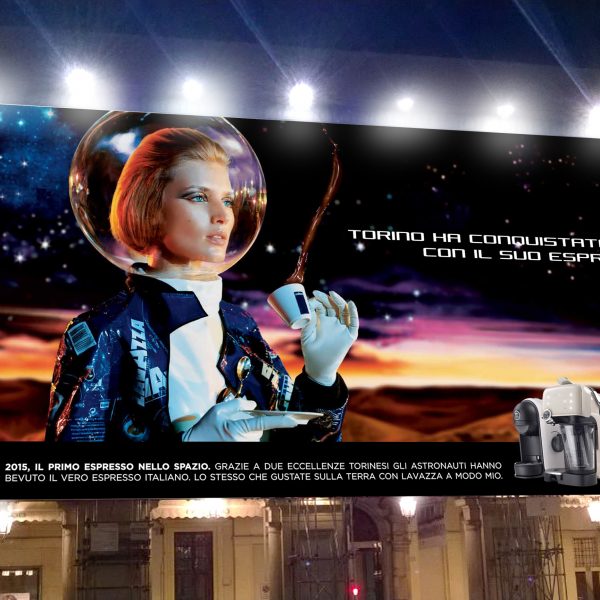 LAVAZZA CAMPAIGN. LAVAZZA CONQUERS SPACE