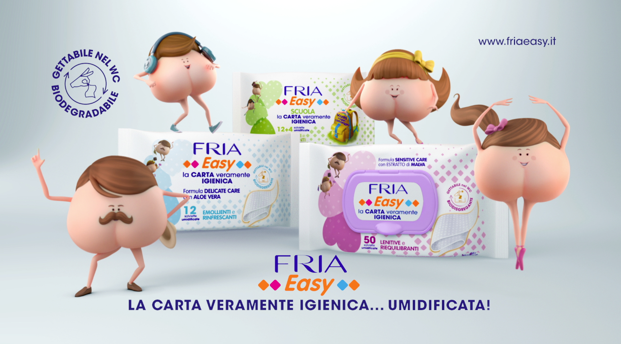 INTESTA BRINGS HAPPINESS TO TV, WITH FRIA EASY.