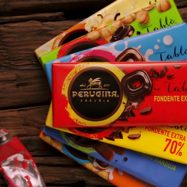 PERUGINA TABLO’ AND ARMANDO TESTA TOGETHER ILLUSTRATE  THE FEATURES OF THE NEW PERUGINA TABLO’