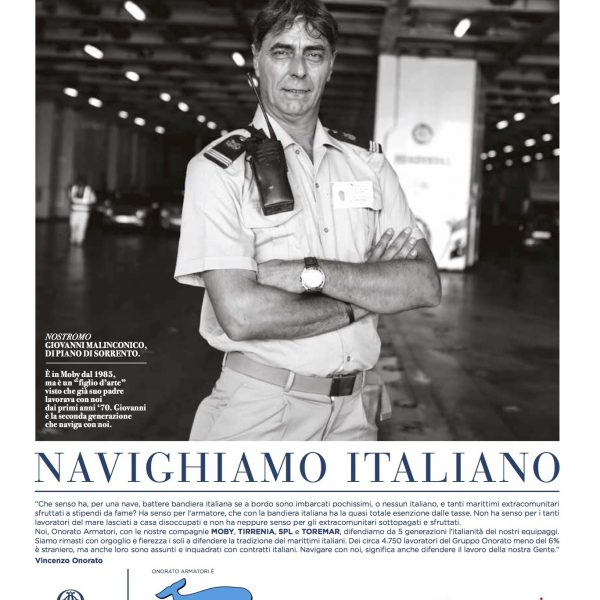 ONORATO ARMATORI SAILS ITALIAN WITH ARMANDO TESTA