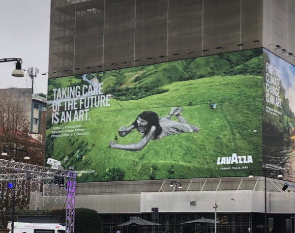 THERE’S GOOD NEWS FROM THE EARTH: LAVAZZA AND ARMANDO TESTA WILL TELL US ALL USING OUTDOOR AND PRESS TOO.