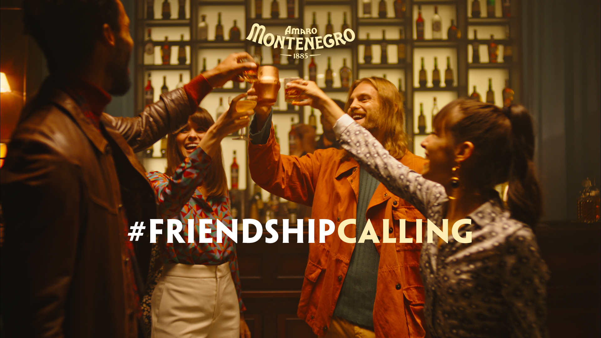 Amaro Montenegro launches the campaign “Friendship Calling”. The new integrated campaign created by Armando Testa, celebrates the “true flavor” of friendship