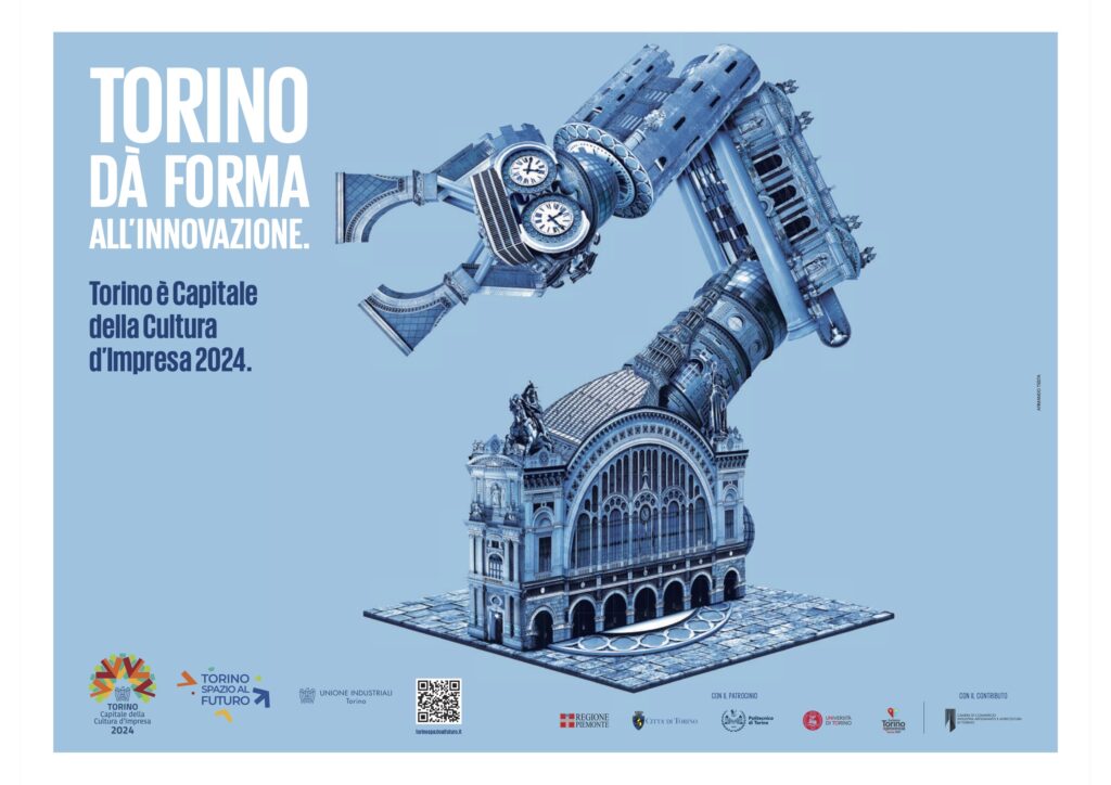 Armando Testa side by side with the Unione Industriali Torino to celebrate Turin Capital of business culture 2024