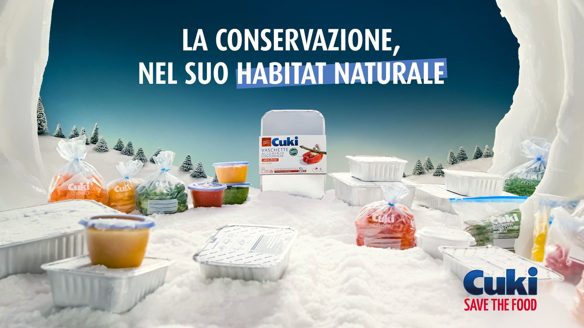 Un viaggio nell’habitat naturale della conservazione alimentare: Cuki lancia la campagna per la nuova App Cuki Save the Food con Armando Testa. 