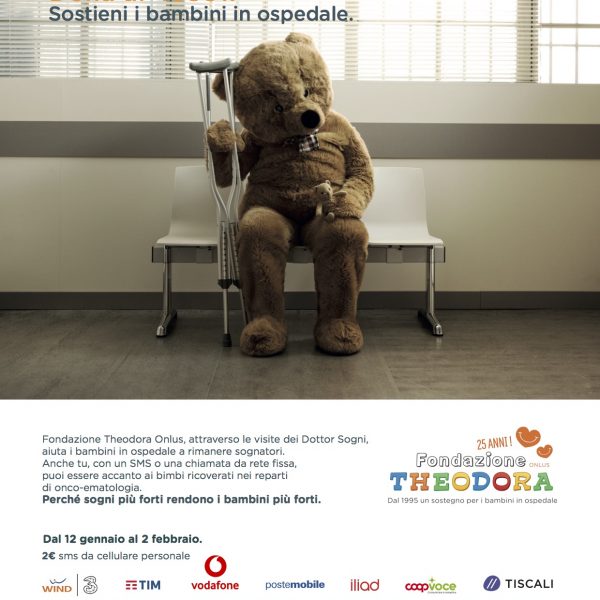 WITH ARMANDO TESTA AND FONDAZIONE THEODORA, CHILDREN’S DREAMS GET BACK ON THEIR FEET!