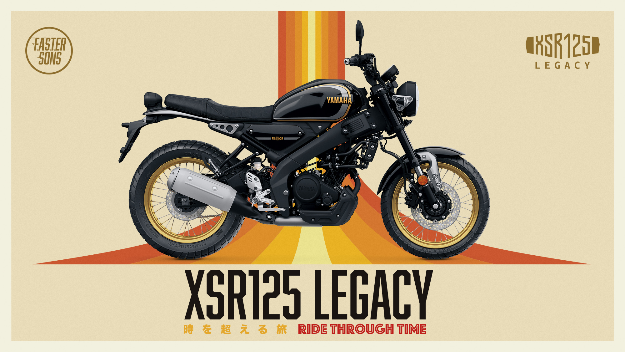 Yamaha Motor Europe and Armando Testa launch the new XSR125 Legacy: a ride through time and style.