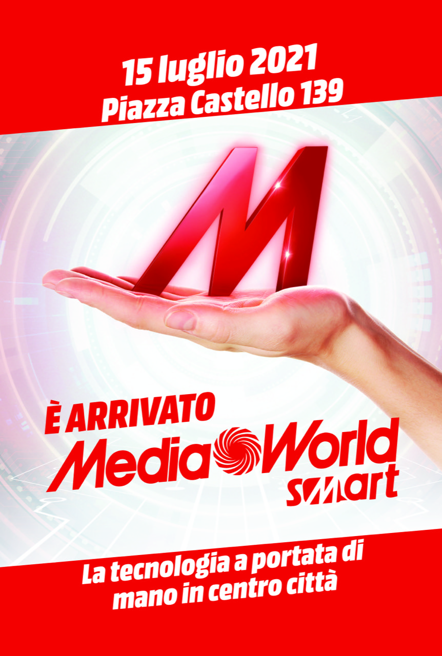 Mediaworld: Turin – a strategic city,  a new “smart” store opens in the city centre July 15