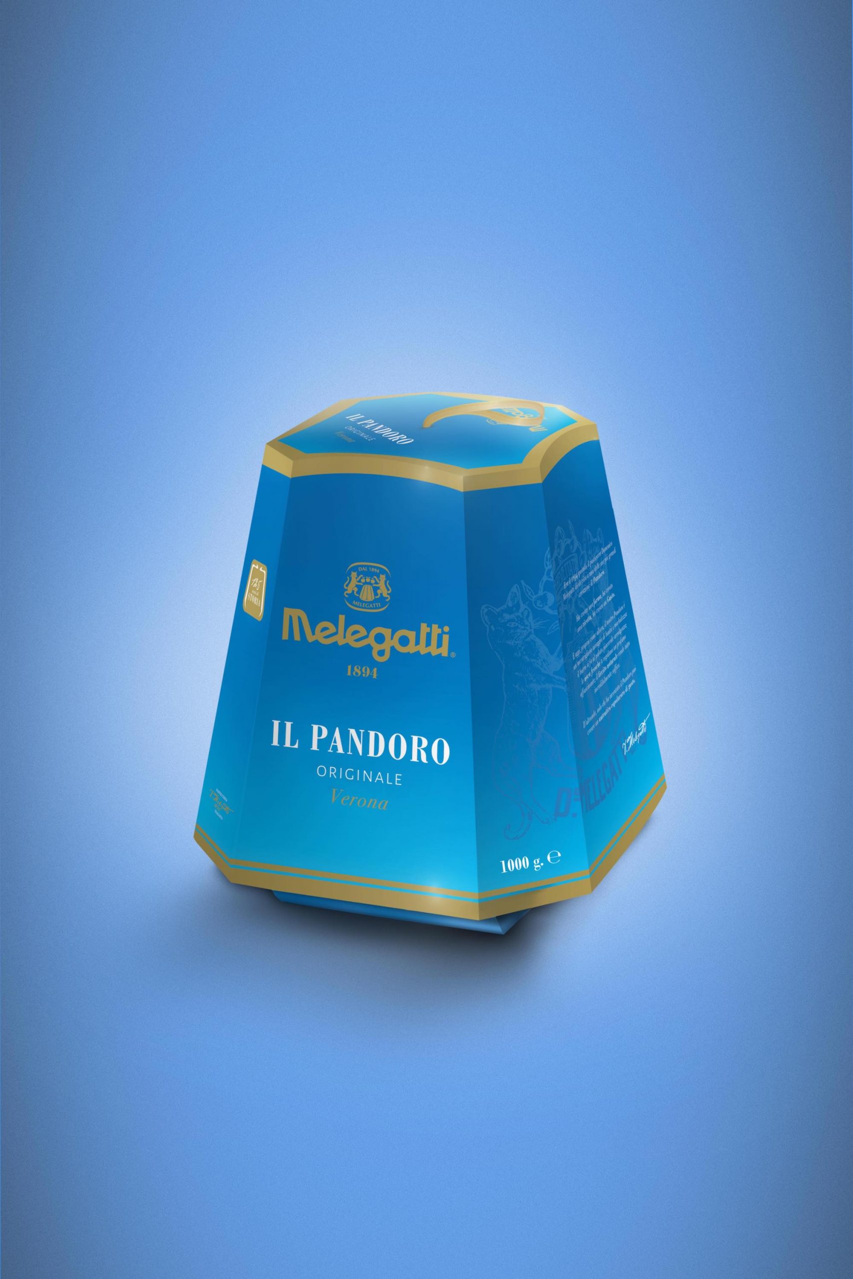 PANDORO ORIGINALE MELEGATTI RETURNS TO TV WITH ARMANDO TESTA TO CELEBRATE ITS 125TH ANNIVERSARY.