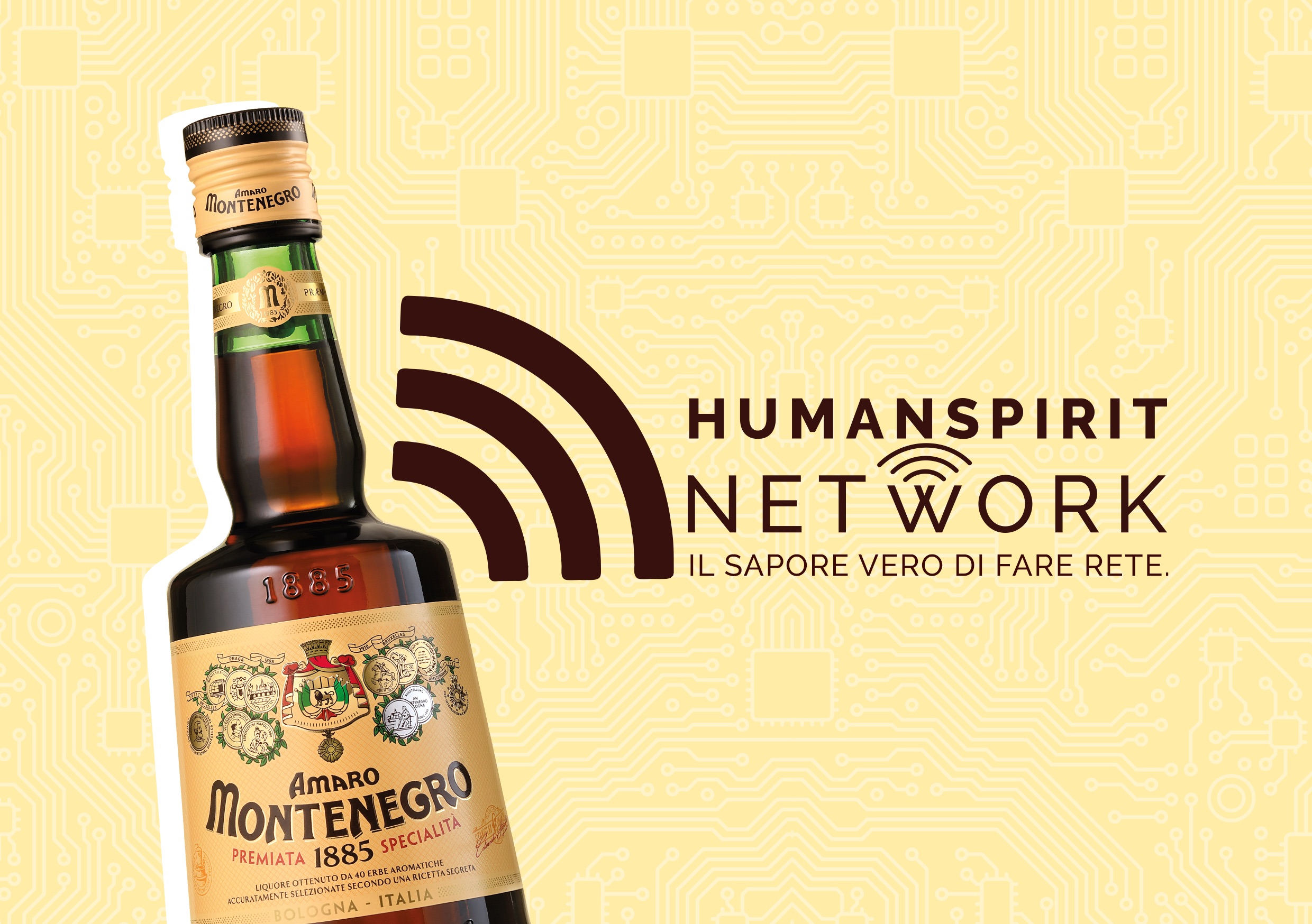THE #HUMANSPIRIT NETWORK FROM AMARO MONTENEGRO  BRINGS ITALY TOGETHER WITH ARMANDO TESTA