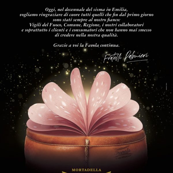 Mortadella Favola and Armando Testa Torino: a special dedication, on a special date.