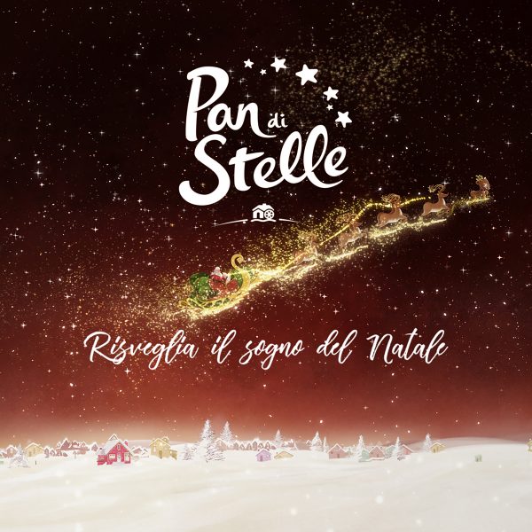 PAN DI STELLE REAWAKENS THE DREAM OF CHRISTMAS. WITH A PROJECT CREATED BY ARMANDO TESTA, AND WITH COMETA, A SUPER SWEET STAR