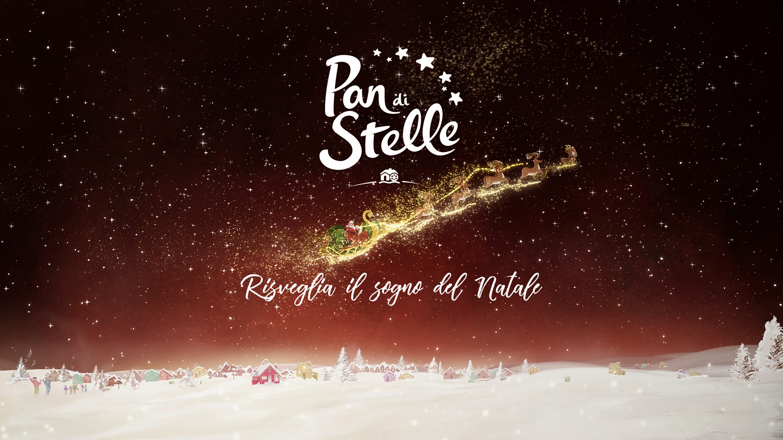 PAN DI STELLE REAWAKENS THE DREAM OF CHRISTMAS. WITH A PROJECT CREATED BY ARMANDO TESTA, AND WITH COMETA, A SUPER SWEET STAR
