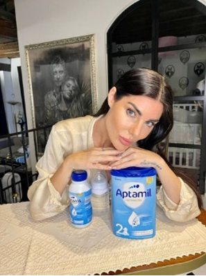 <strong>Bianca Atzei is the new Ambassador of Aptamil 2.</strong>