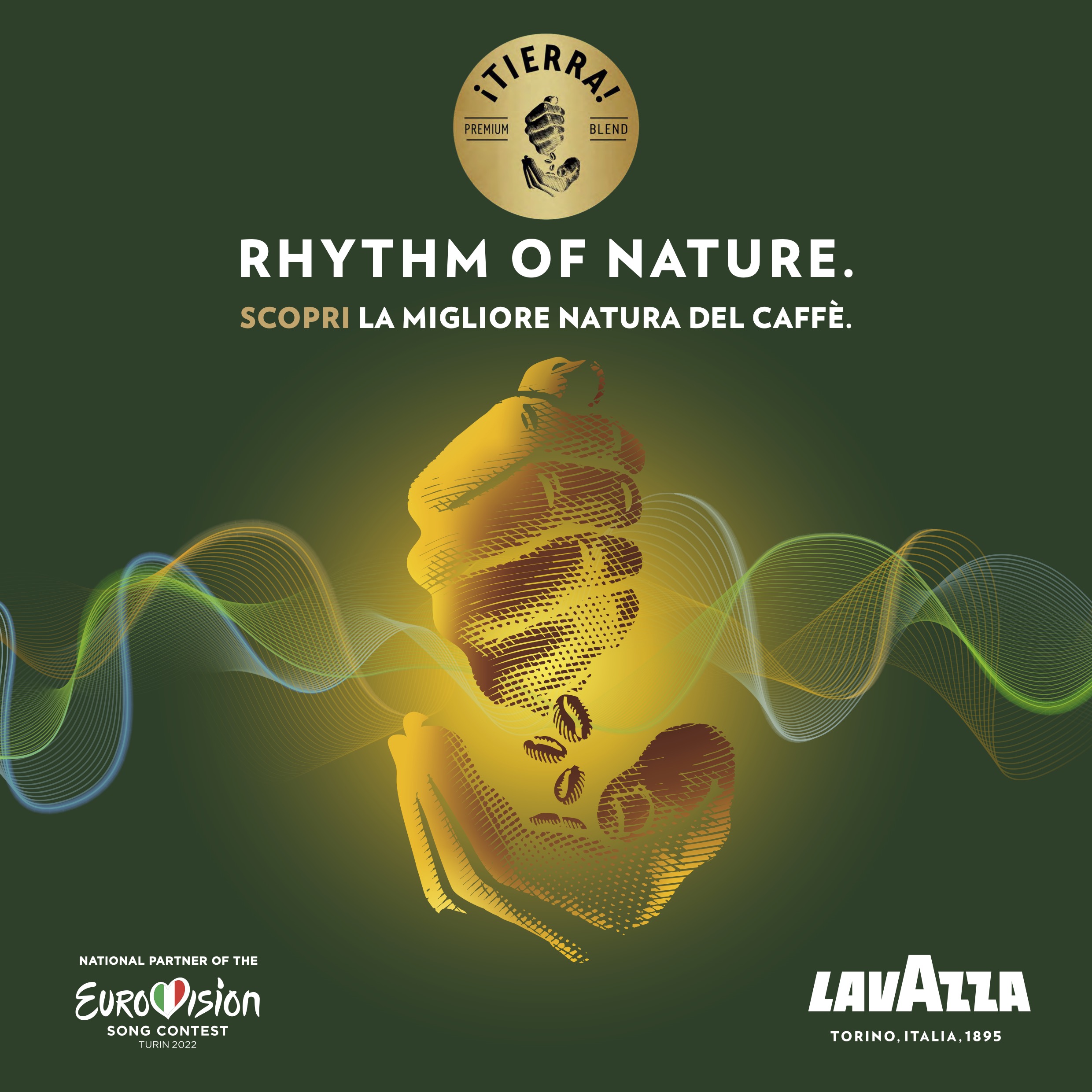 Lavazza and Armando Testa: the rhythm of nature and of Eurovision