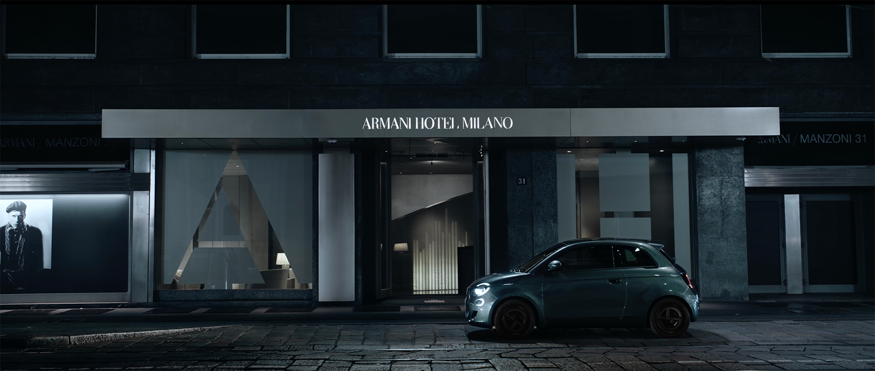 777 creates the “Ovation” campaign for the launch of the new Fiat 500e Giorgio Armani collector’s Edition